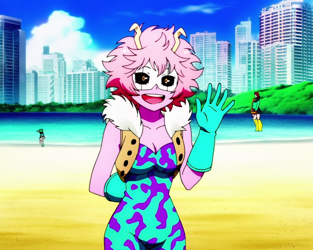 Mina Ashido biểu cảm hài