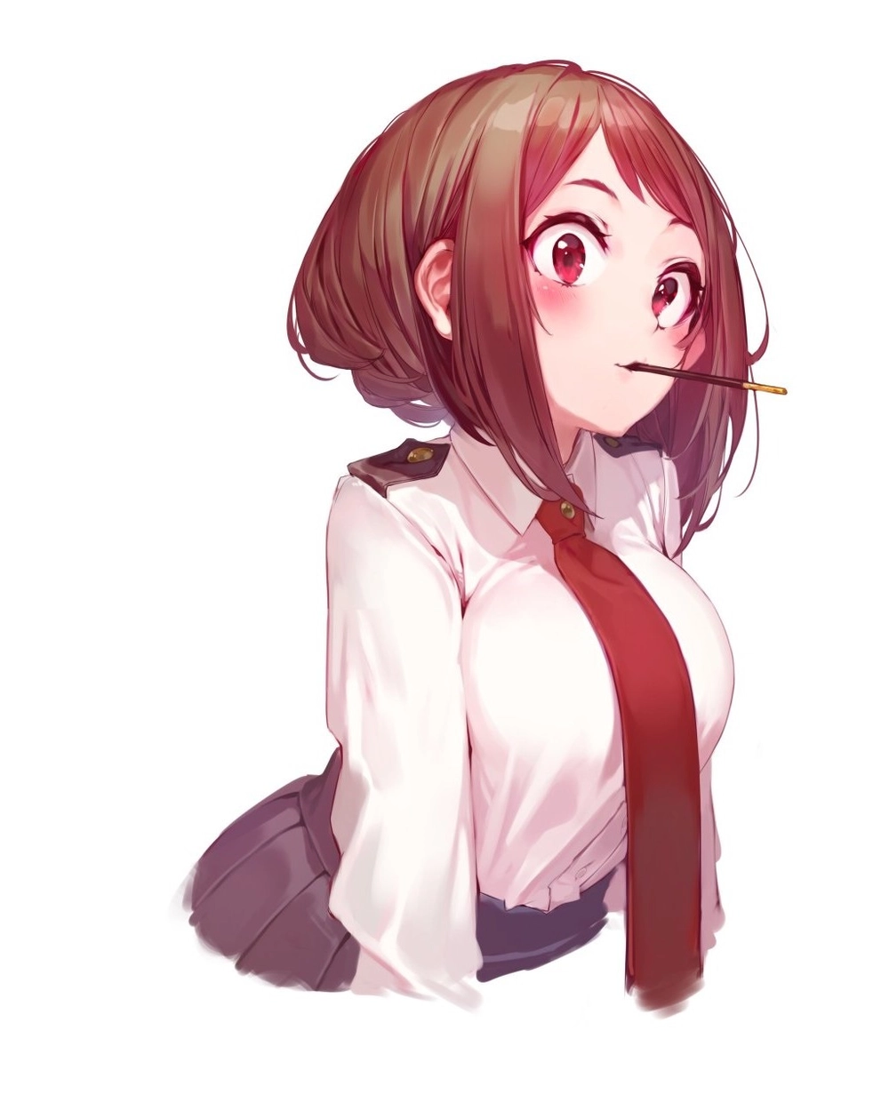art ochaco uraraka sáng tạo