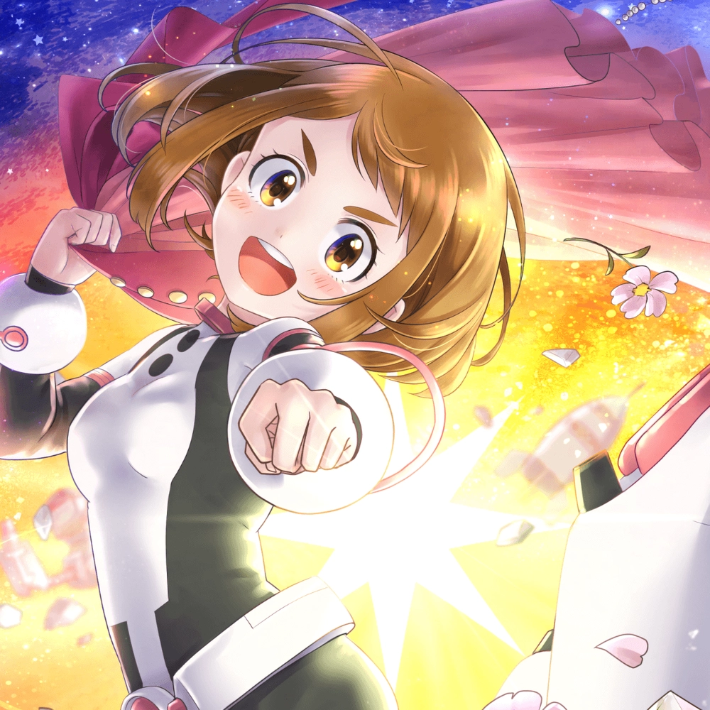 hình ochako anime đáng yêu