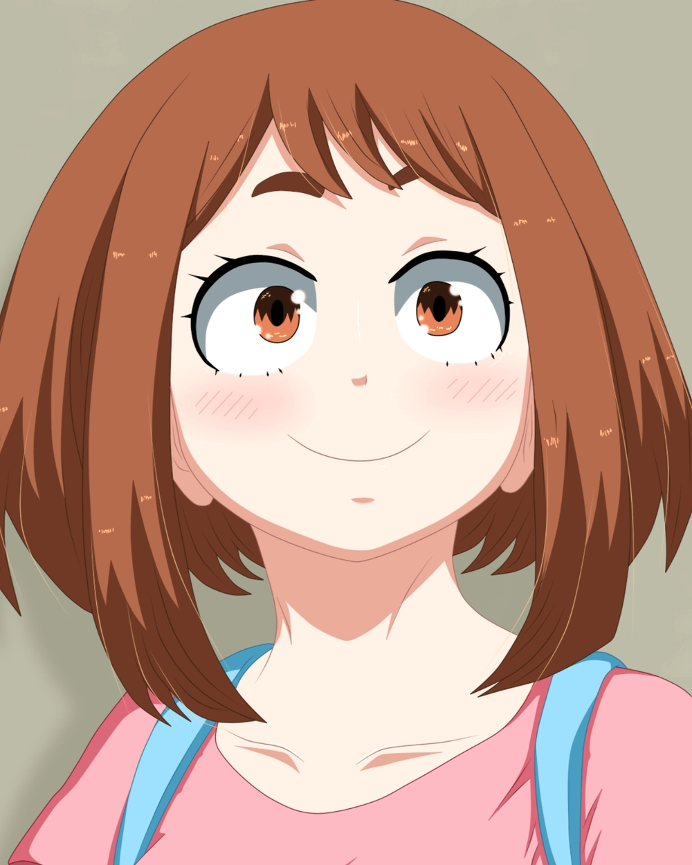 my hero ochaco uraraka fanart