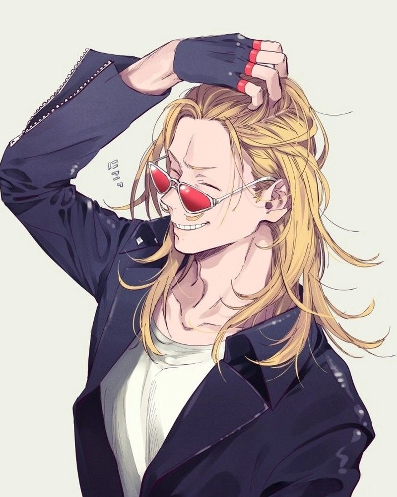 my hero academia present mic phong cách