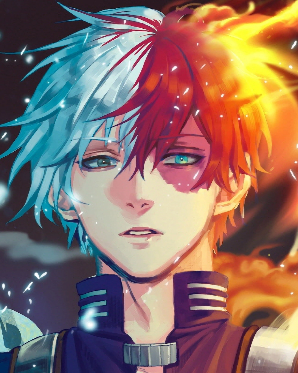 shoto todoroki avatar cực ngầu