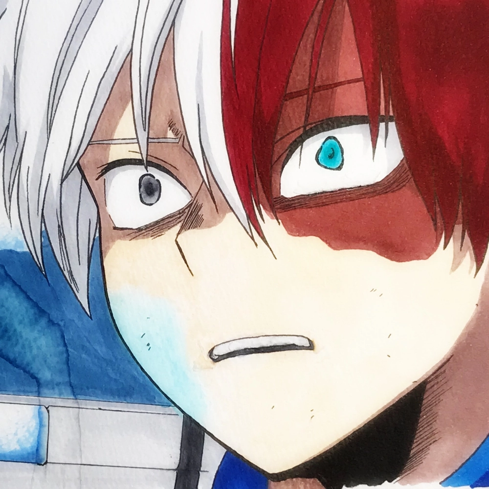 ảnh Shoto Todoroki ngầu lòi
