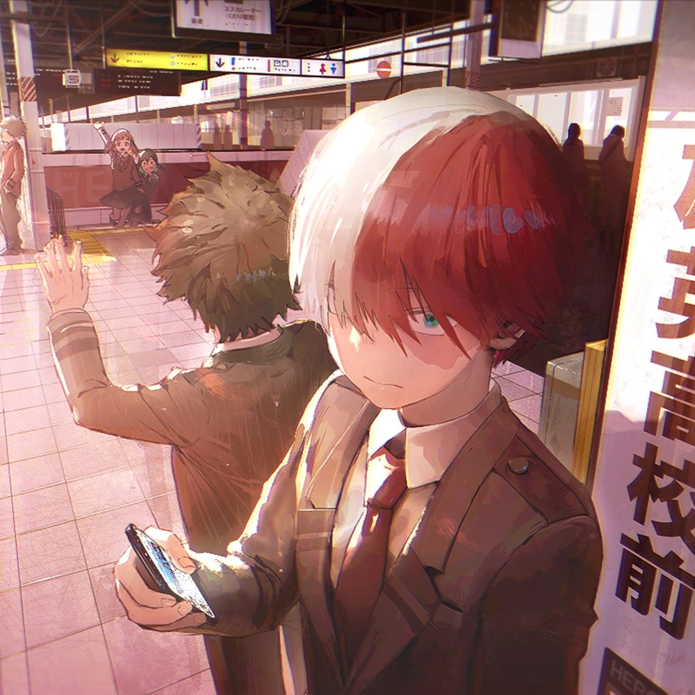 shoto todoroki anime biểu cảm