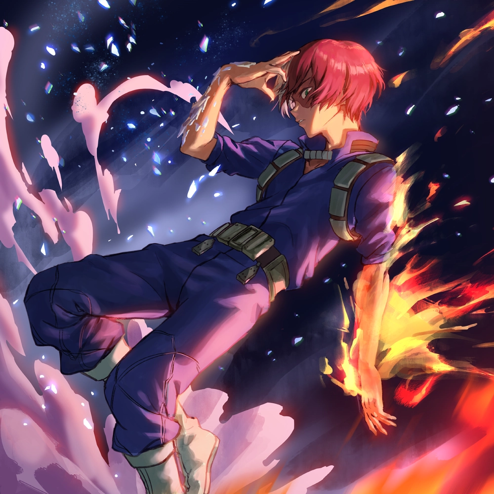 shoto todoroki anime nhân vật nam