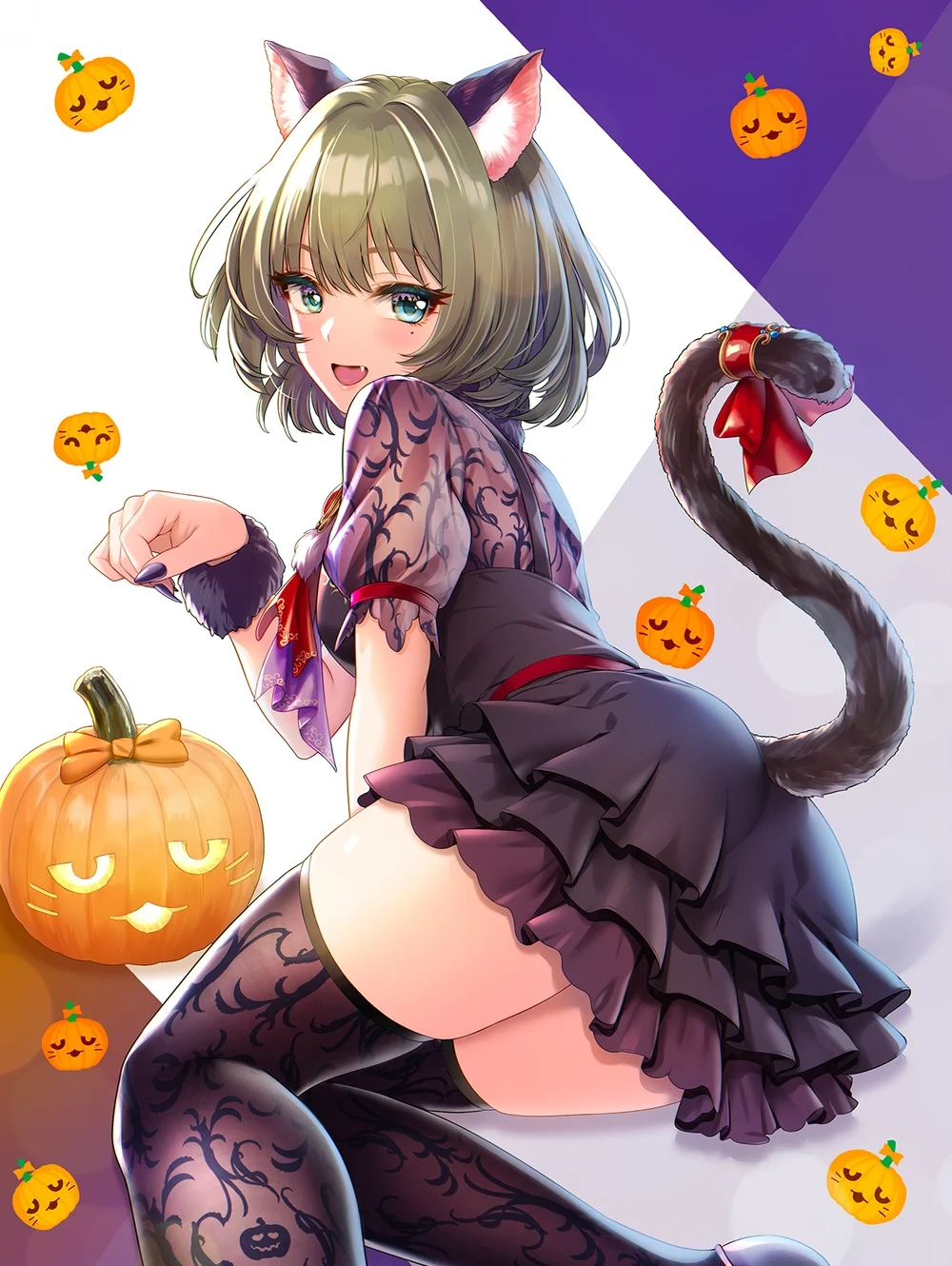ảnh anime halloween đáng yêu