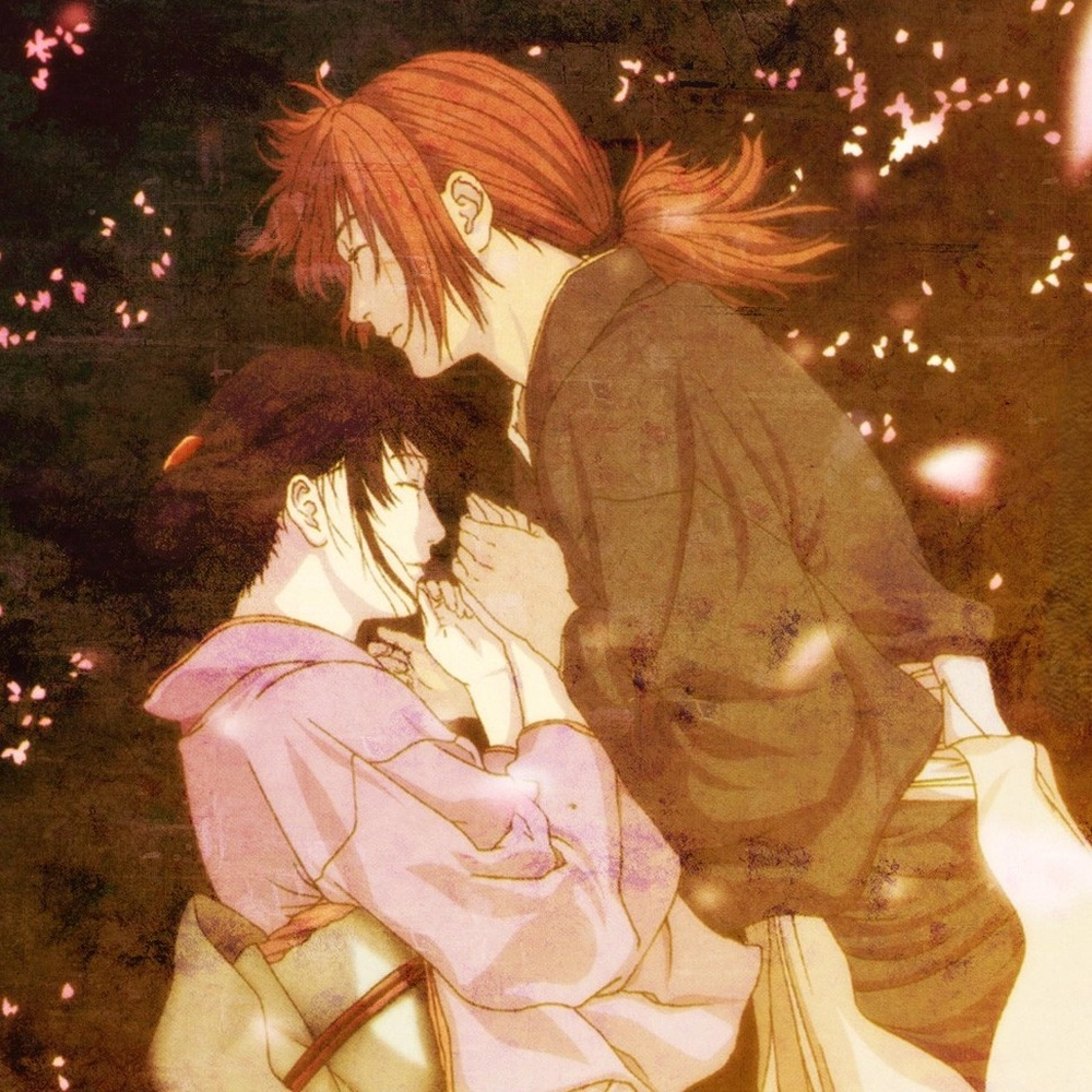 ảnh anime nắm tay ngoài trời