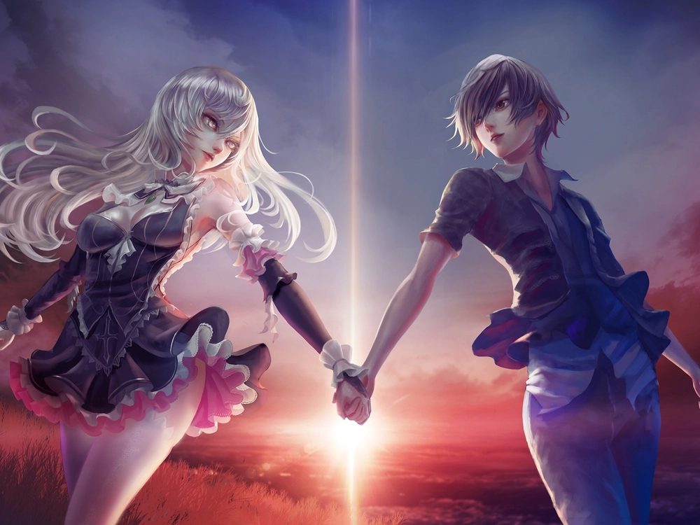 ảnh anime tình yêu