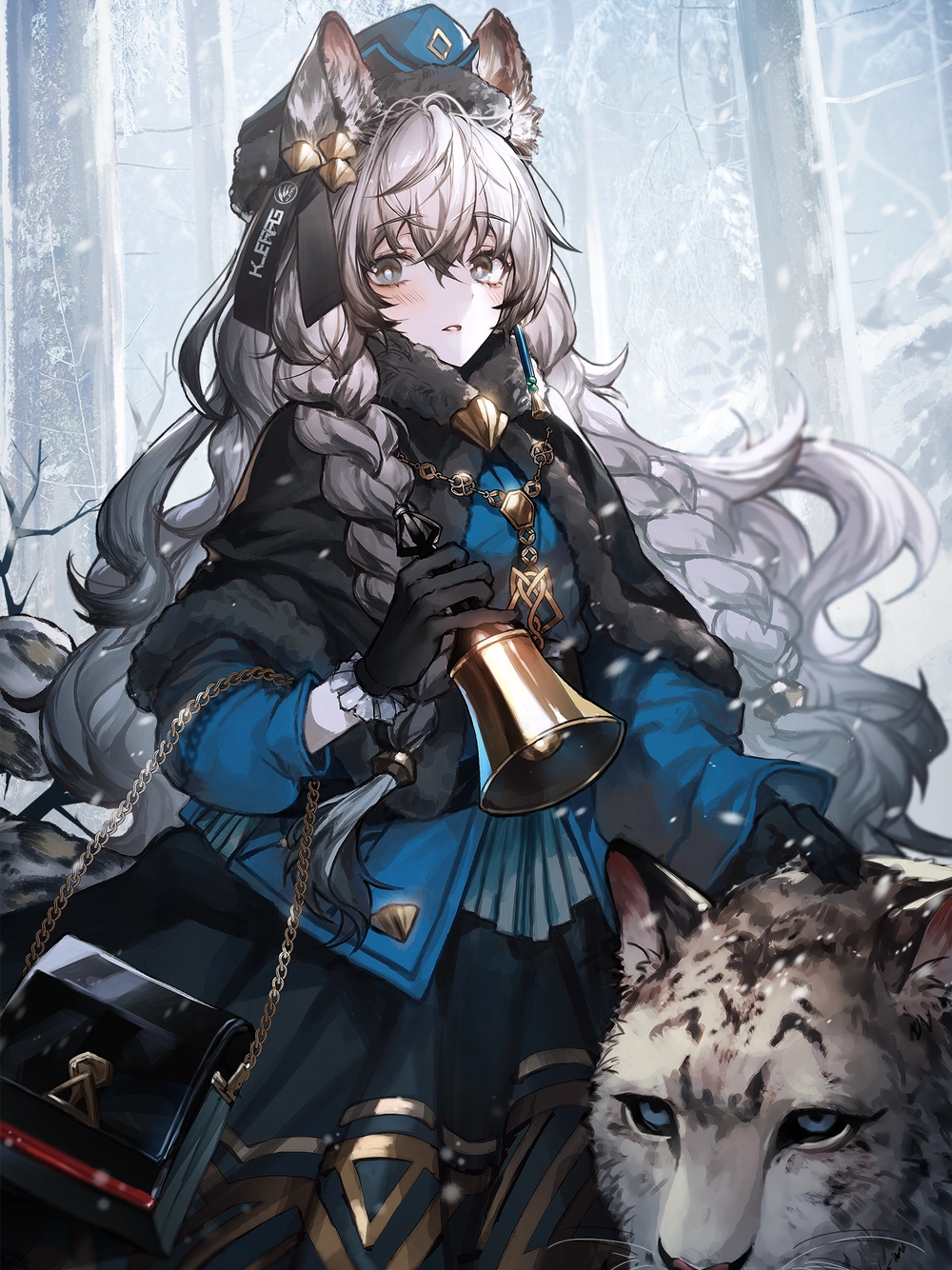 ảnh anime tuyết cô đơn