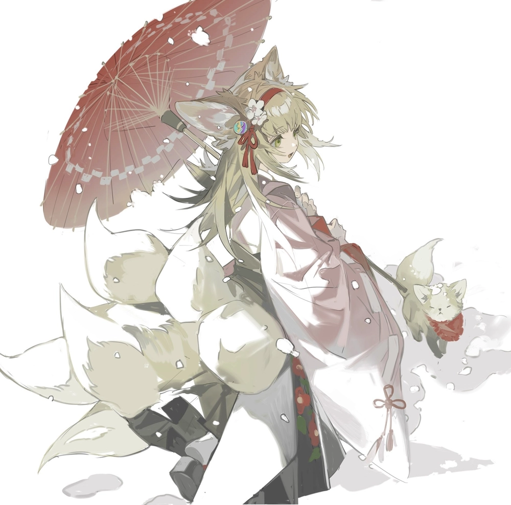 ảnh anime tuyết trời đêm