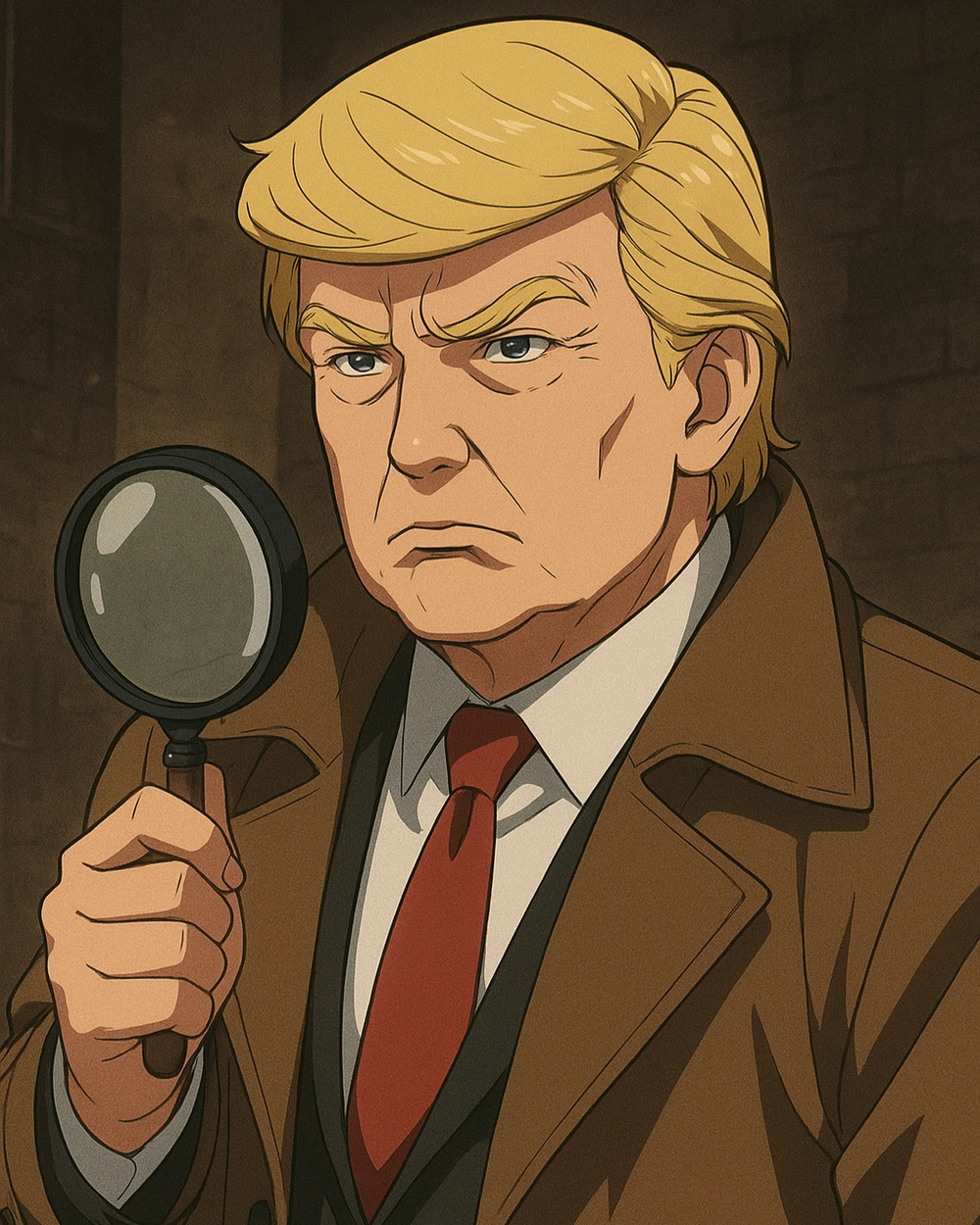 donald trump anime manga độc đáo