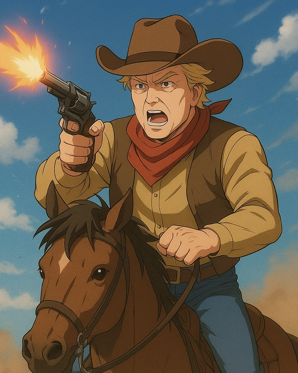 donald trump anime độc lạ