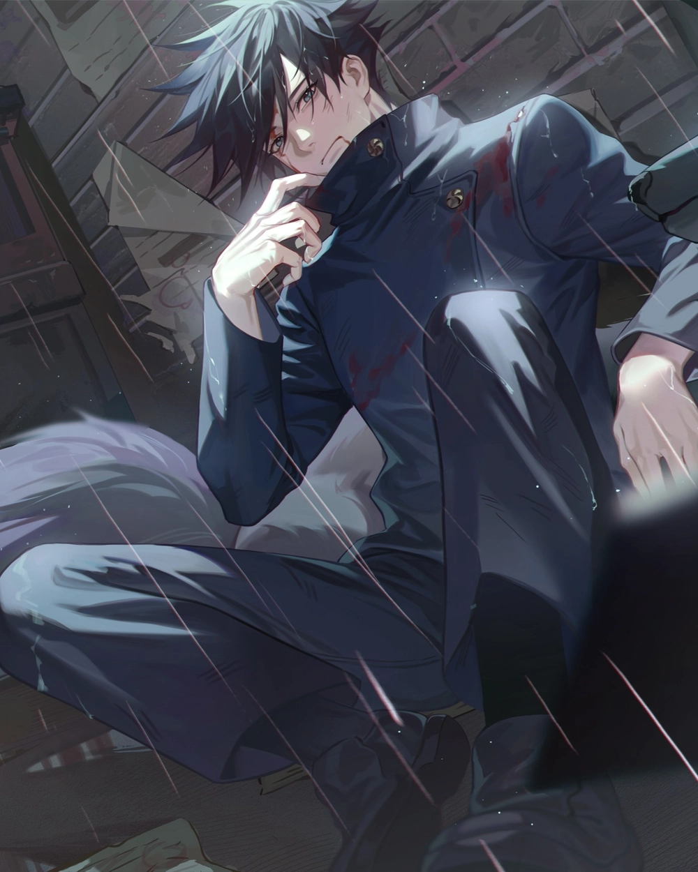 megumi fushiguro manga đẹp