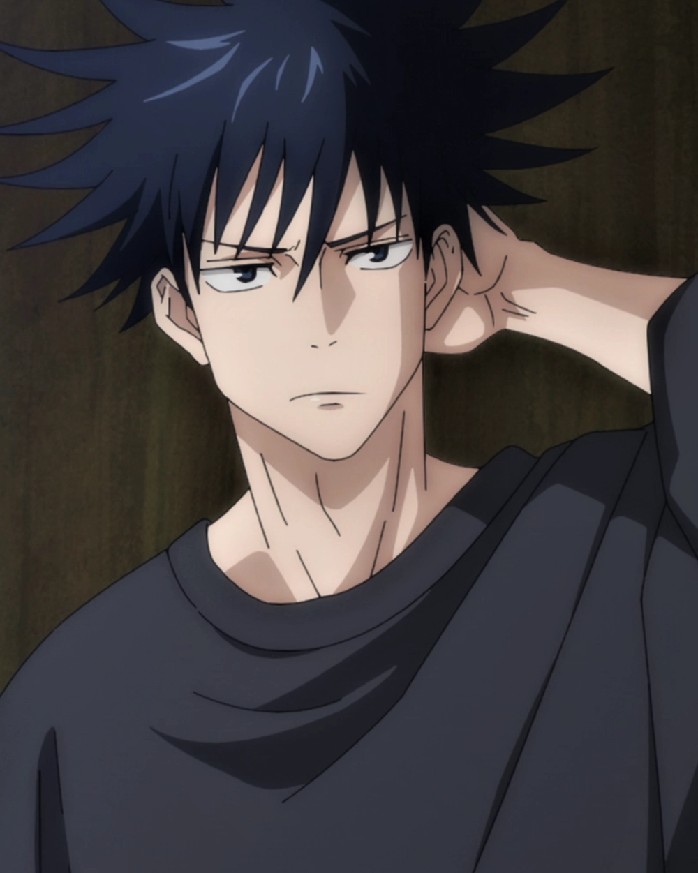 ảnh megumi fushiguro biểu cảm