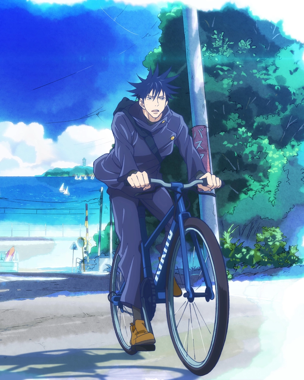 ảnh megumi fushiguro ngầu chiến đấu