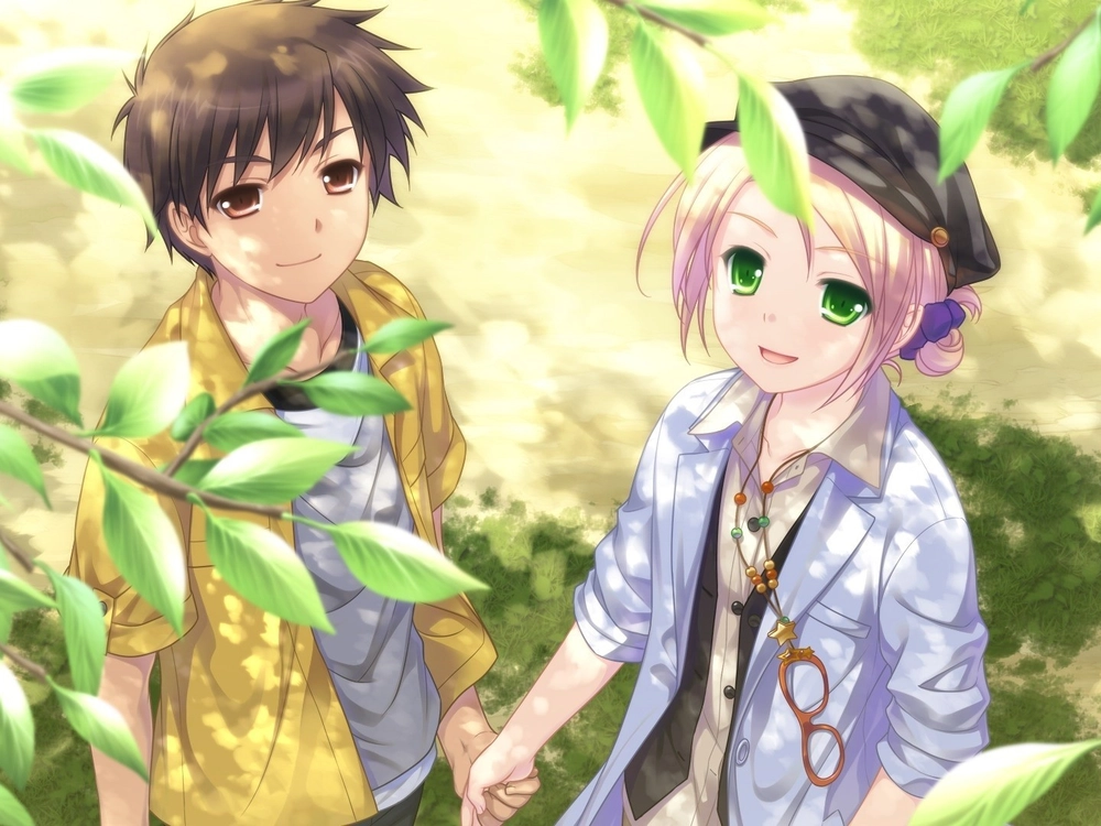 ảnh nắm tay anime dễ thương