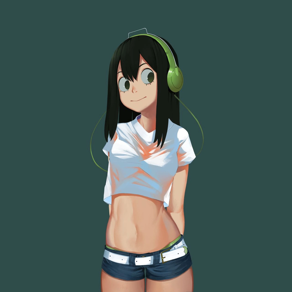tsuyu asui dễ thương