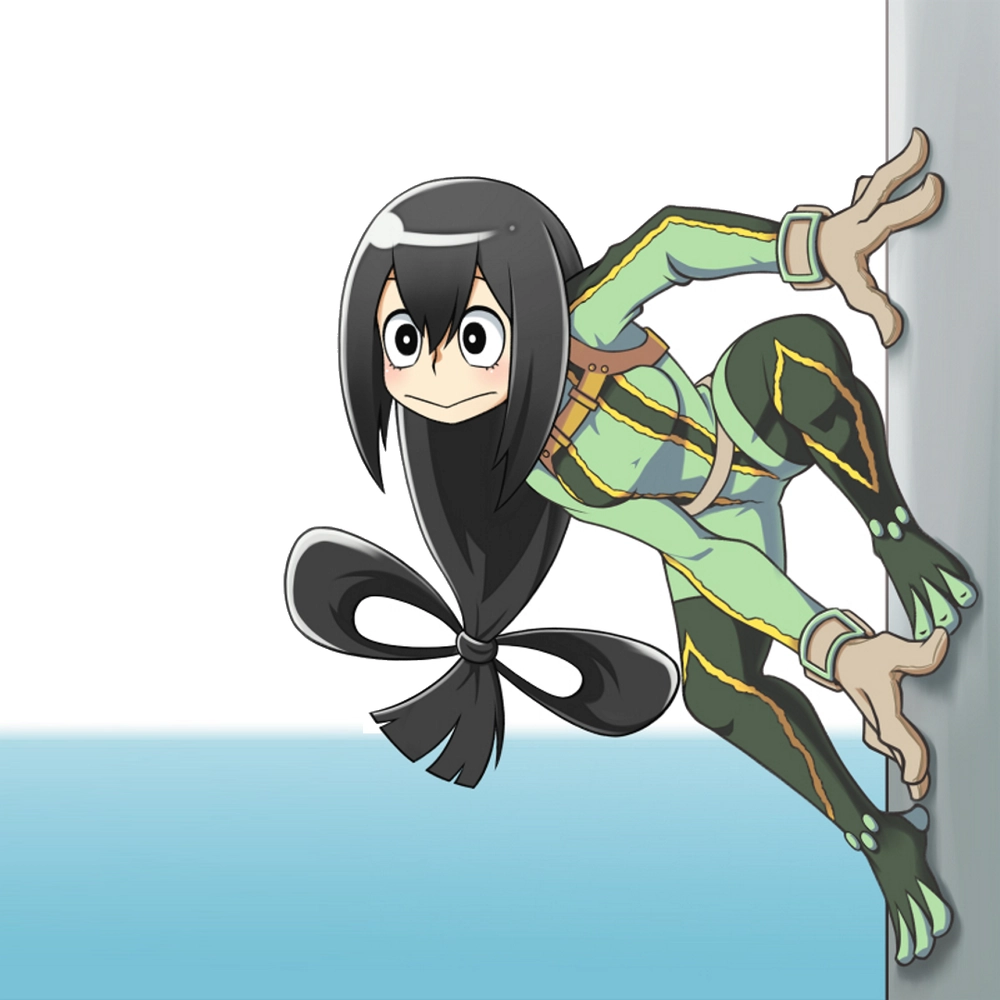 tsuyu asui đang chiến đấu