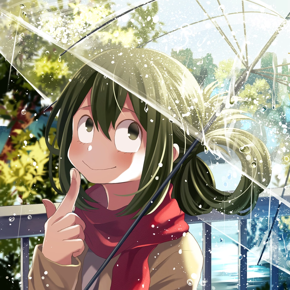 tsuyu asui anime đáng yêu