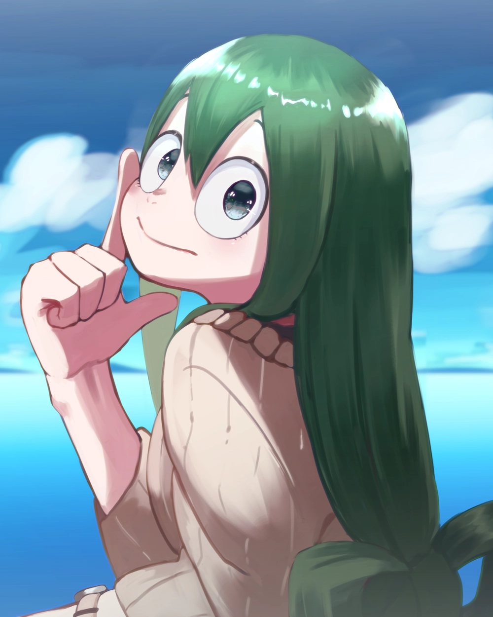 ảnh tsuyu asui chibi
