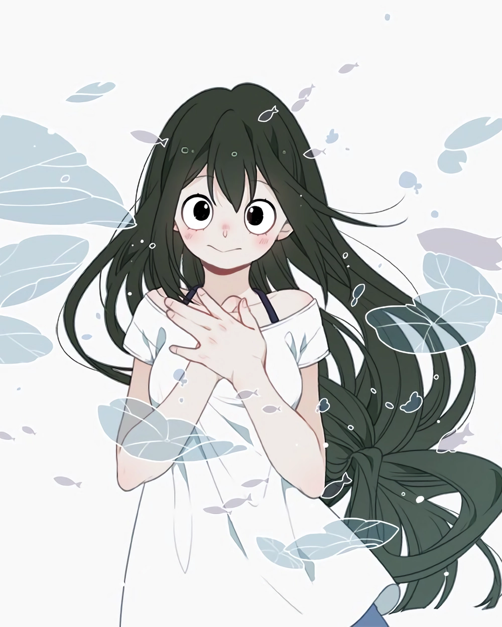 asui tsuyu đáng yêu