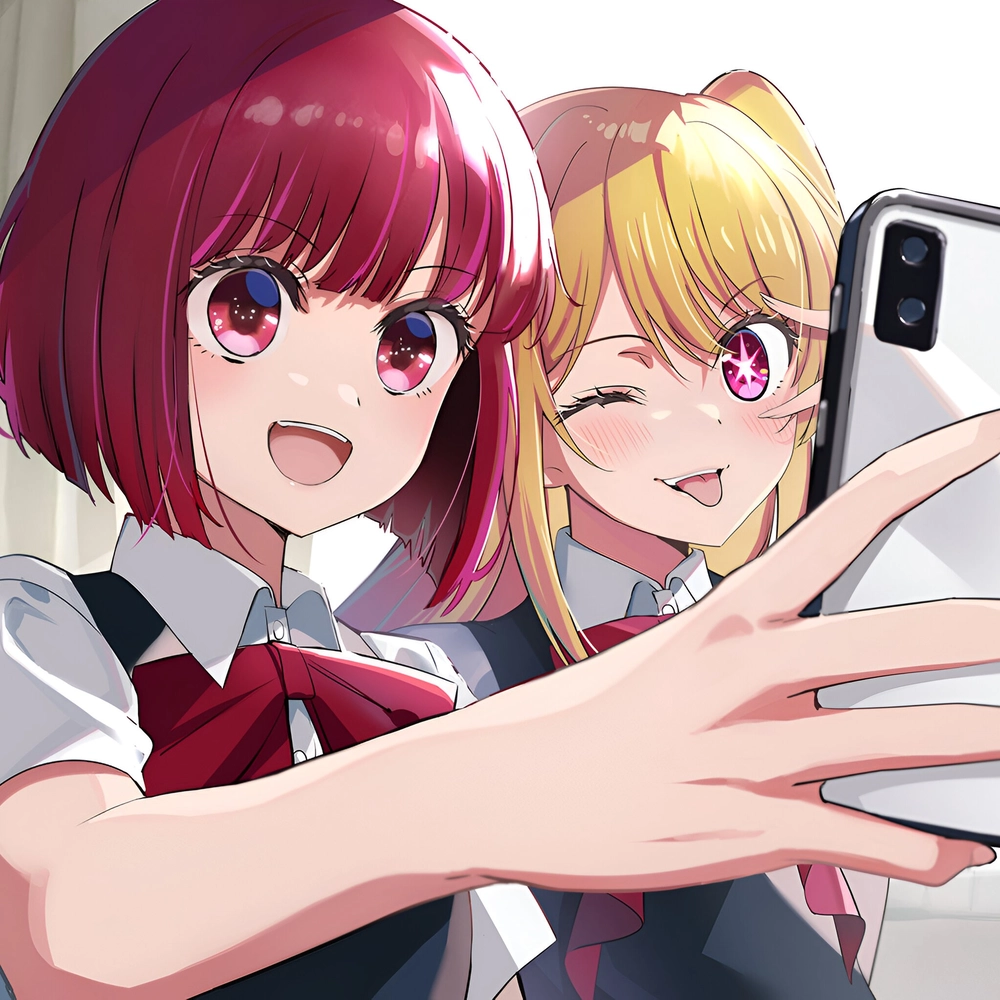 ảnh anime oshi no ko nghệ thuật