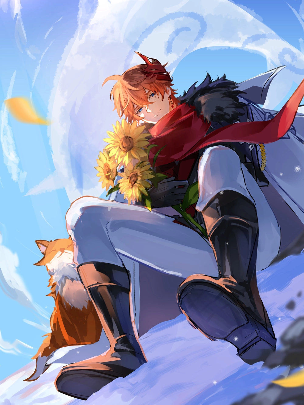 anime tuyết buồn cô đơn