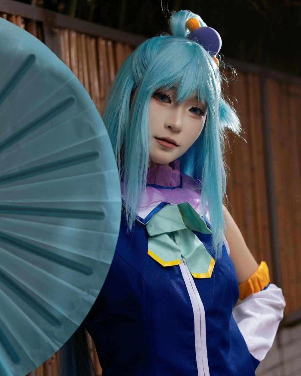 konosuba aqua cosplay girl