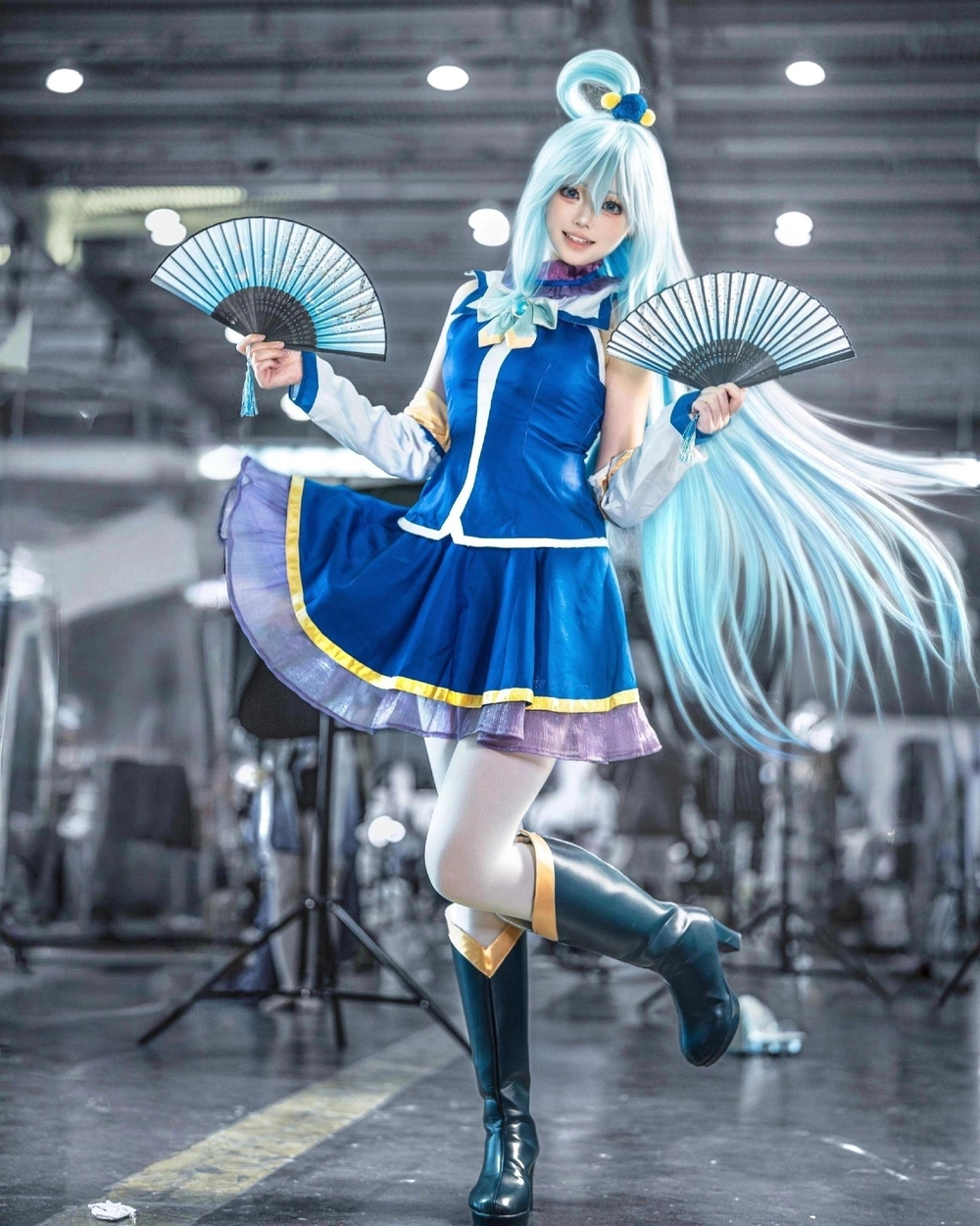 aqua cosplay ngoài đời thực