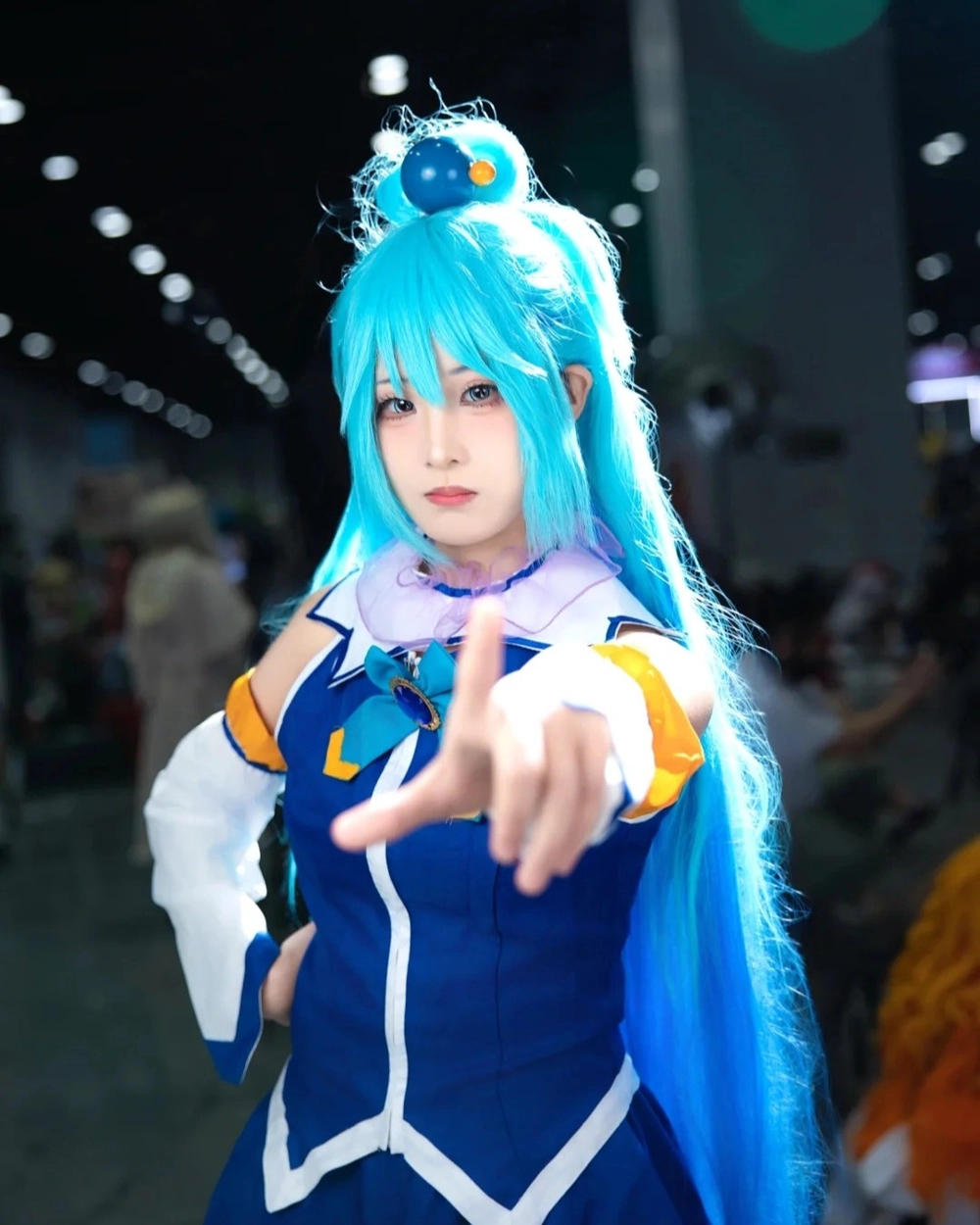 aqua cosplay phiên bản đời thật