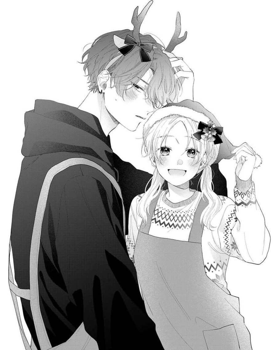 cặp đôi anime đen trắng đẹp