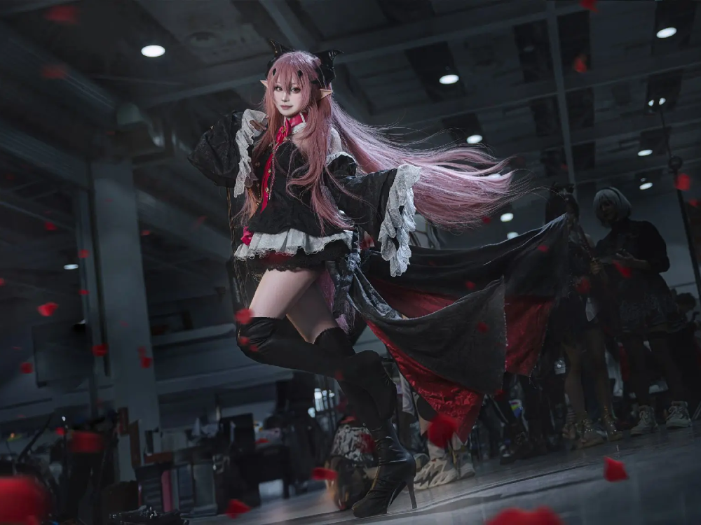 cosplay Krul Tepes váy ren