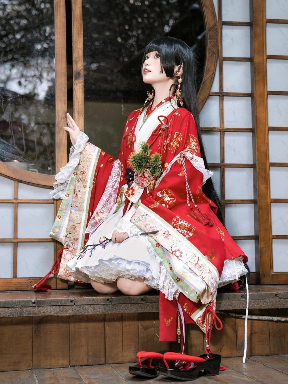 kimono cosplay dễ thương