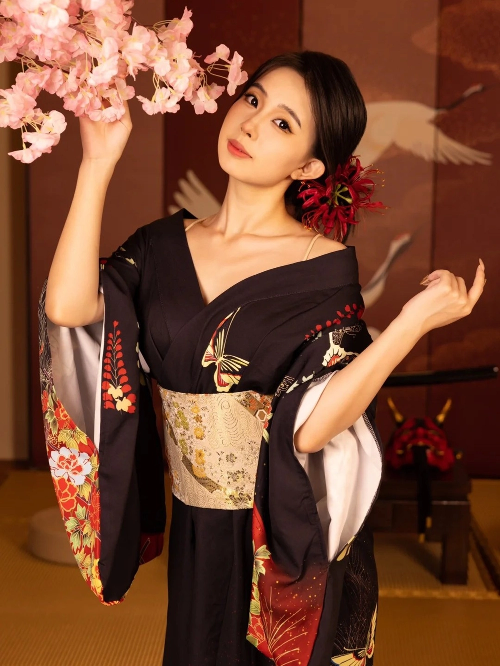 kimono cosplay thần thái