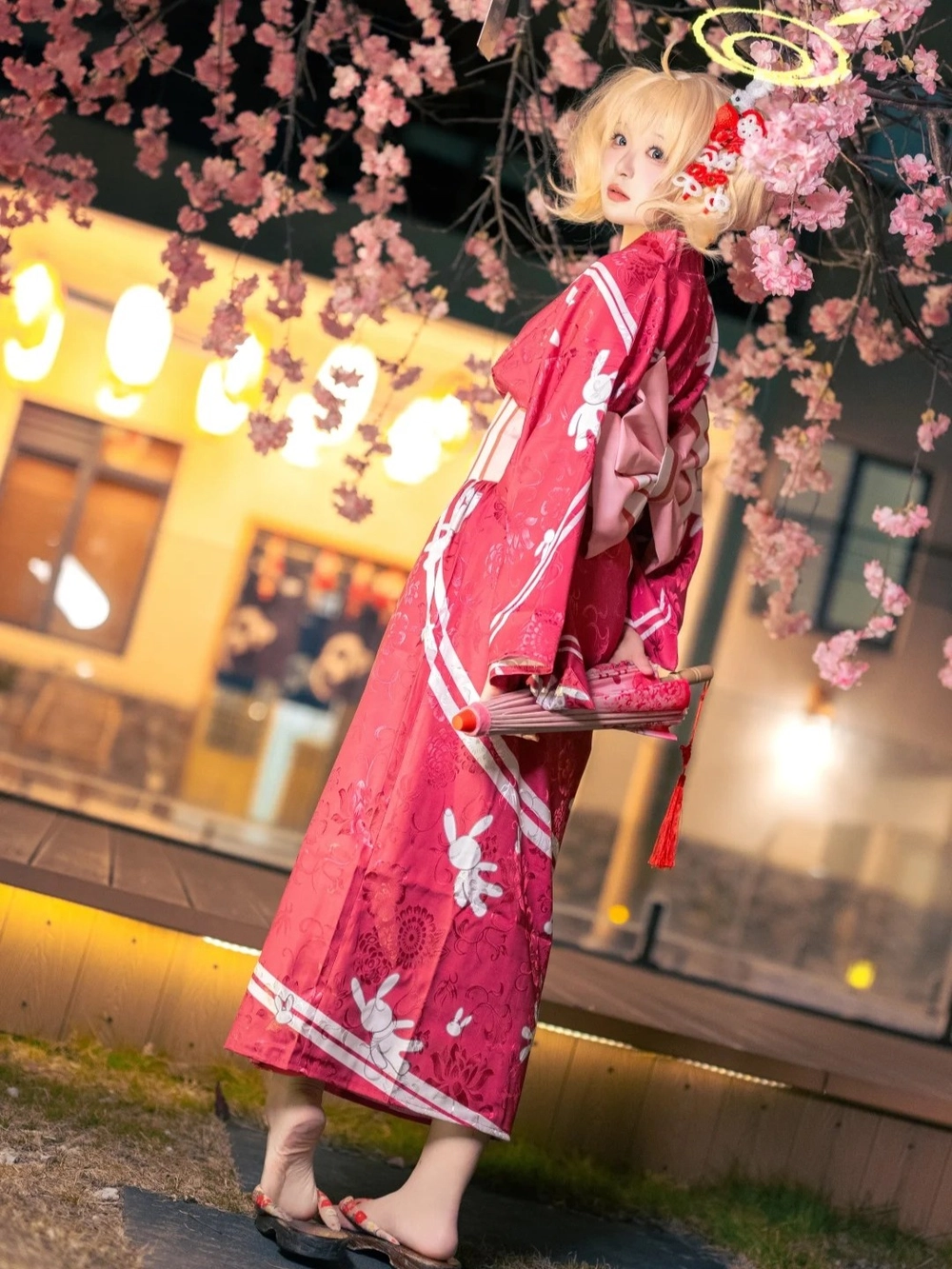 cosplay kimono nữ xinh