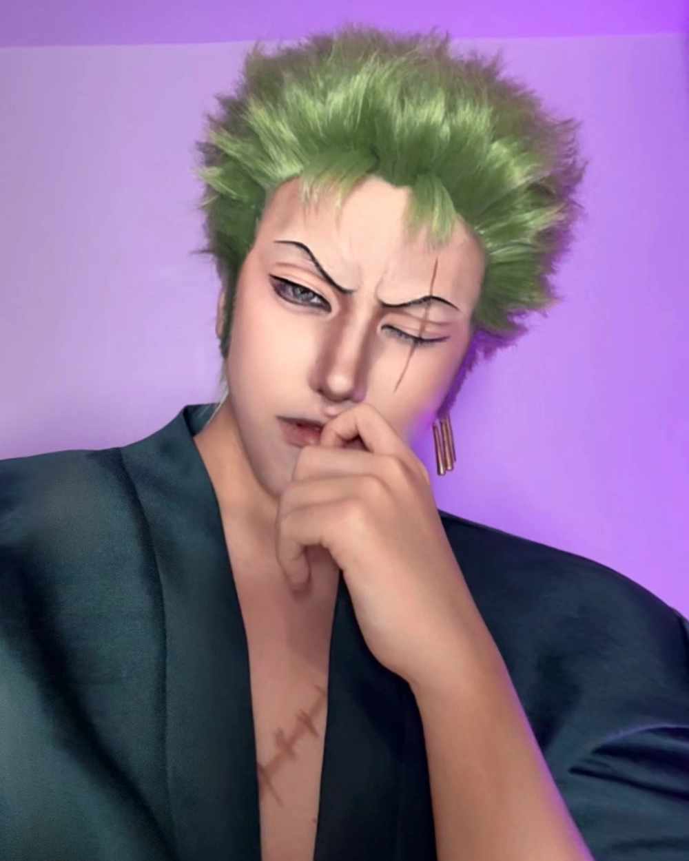 cosplay zoro ngầu lòi