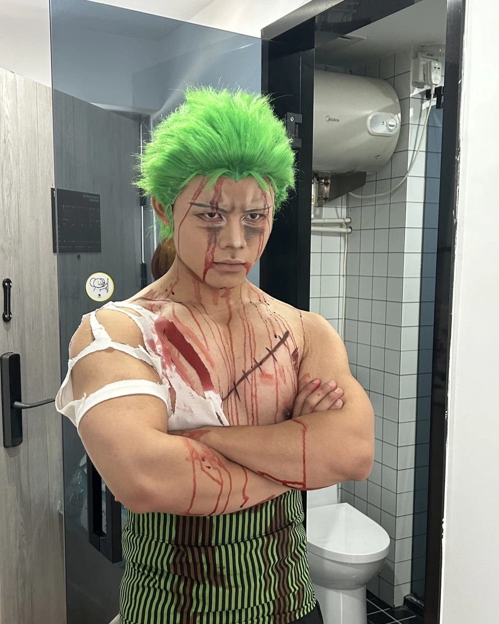 cosplay zoro siêu chất
