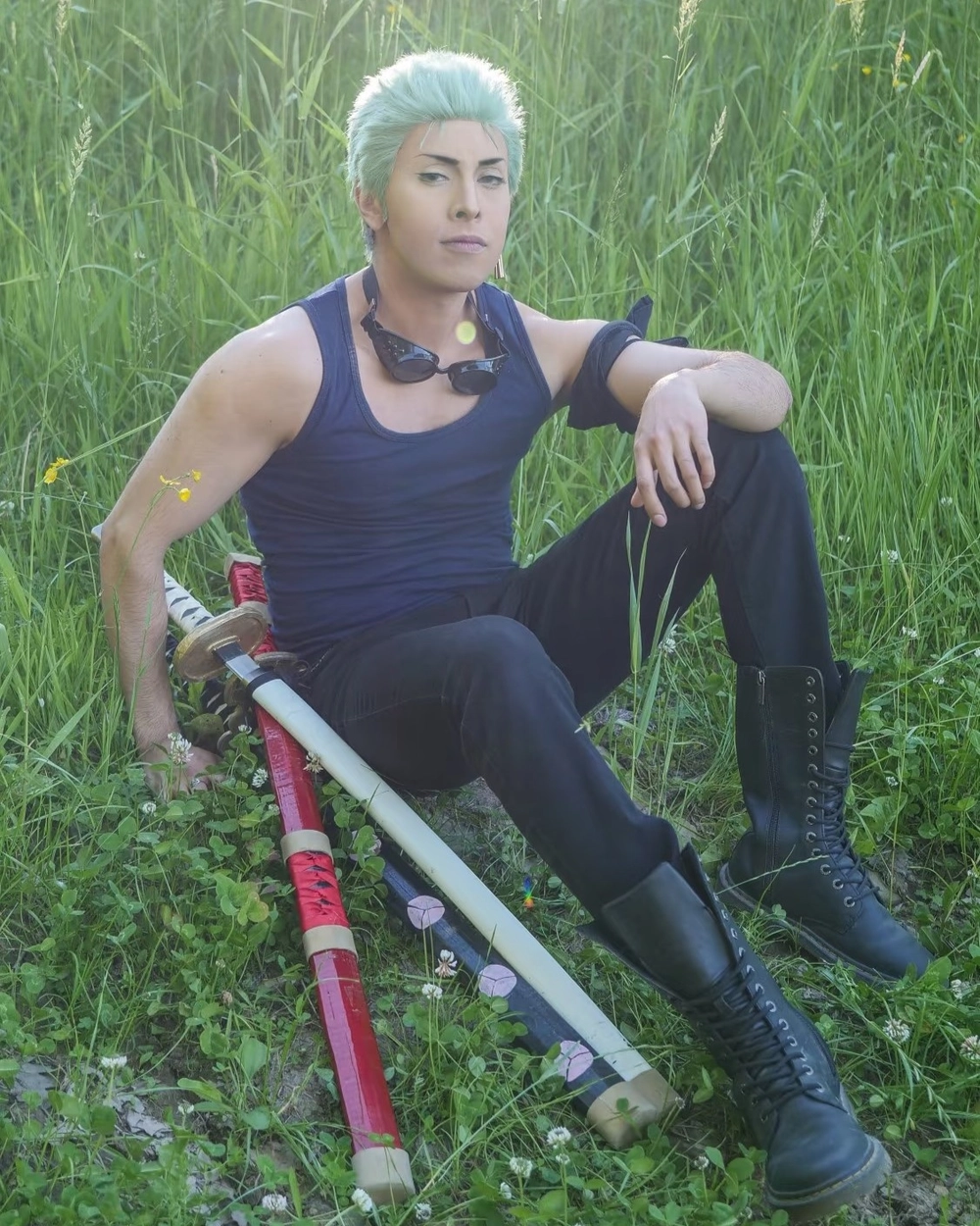 zoro cosplay fanart chất