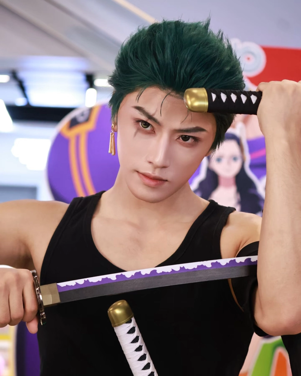 zoro cosplay siêu ngầu