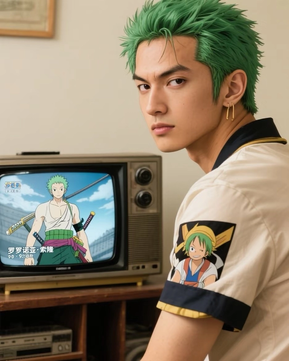 cosplay zoro fanart