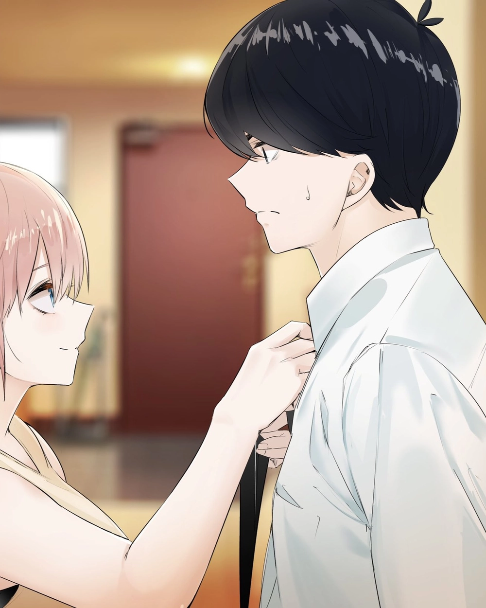 khoảnh khắc fuutarou x itsuki