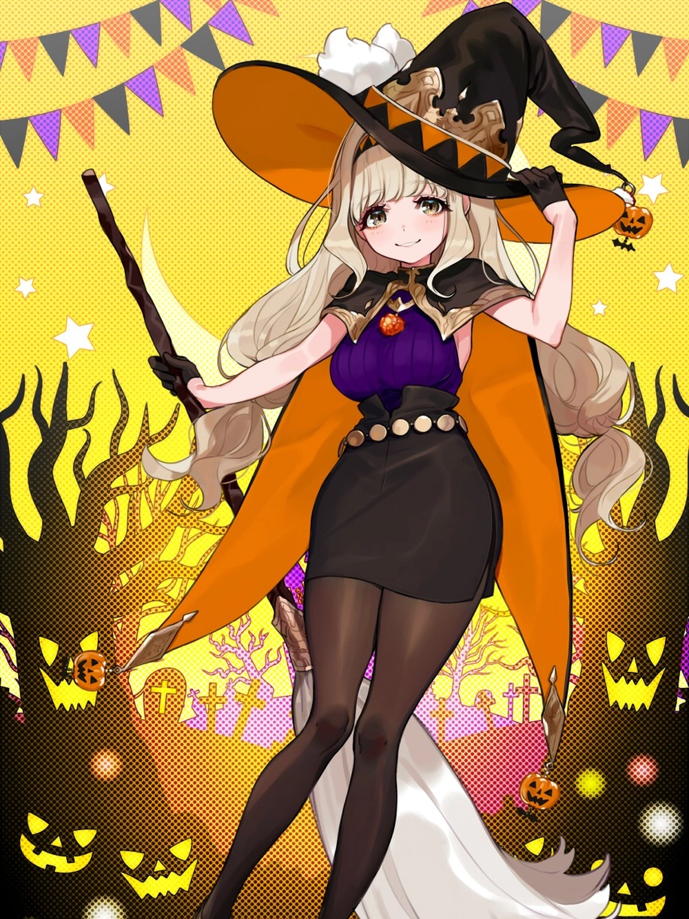 halloween anime chibi