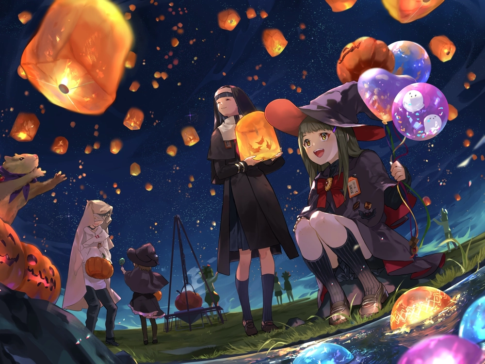 halloween anime dễ thương nhất