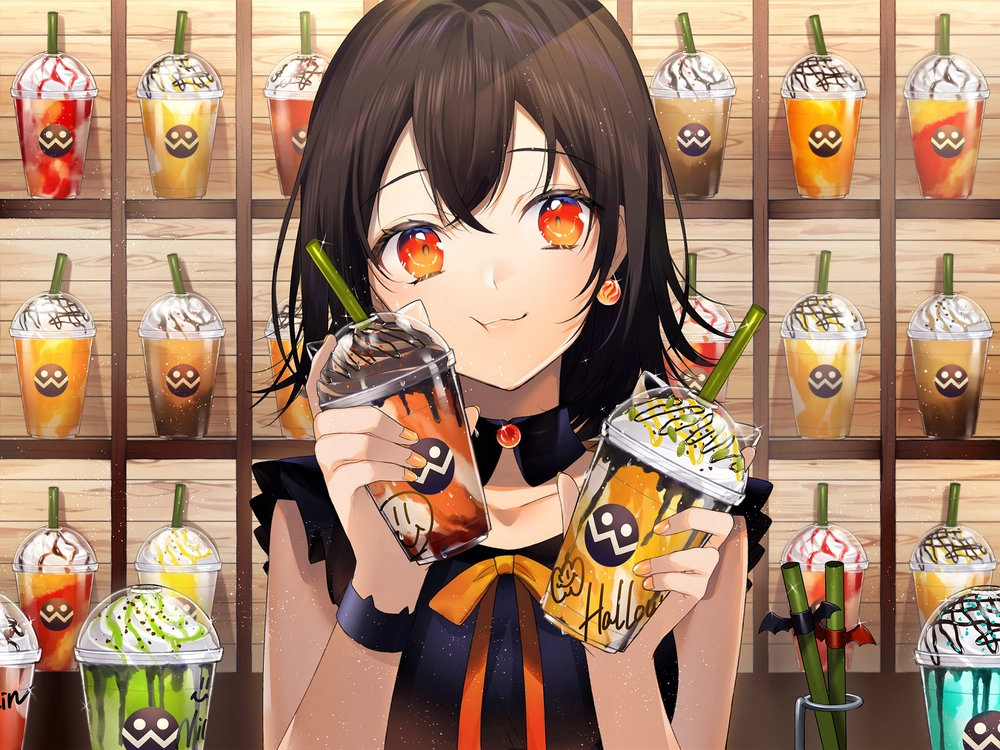 halloween anime nhân vật nữ