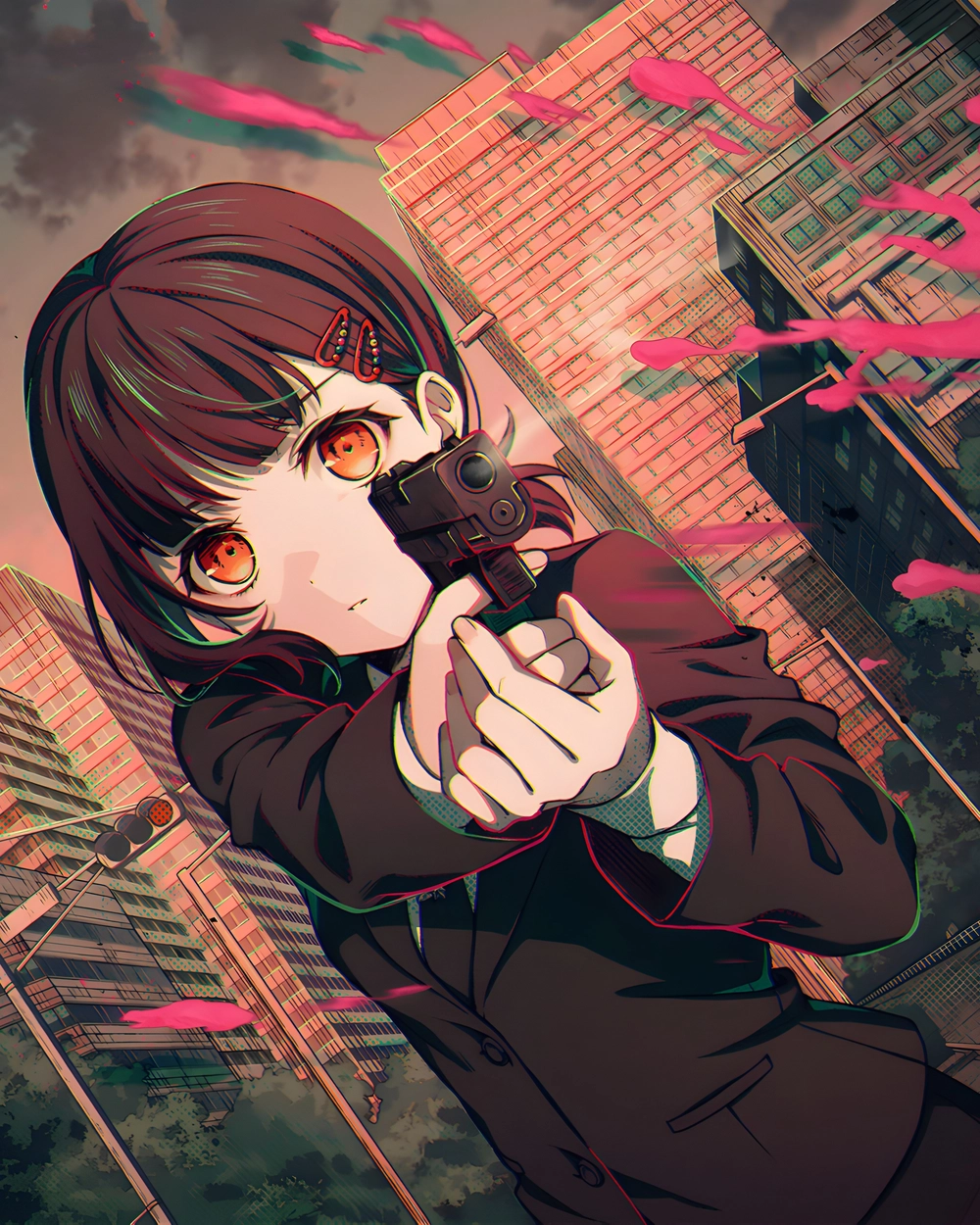 chainsaw man higashiyama kobeni nghệ thuật