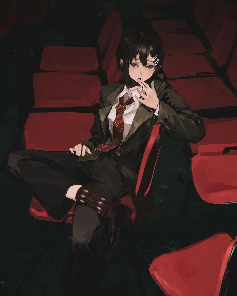 Ảnh higashiyama kobeni trong cảnh chiến đấu