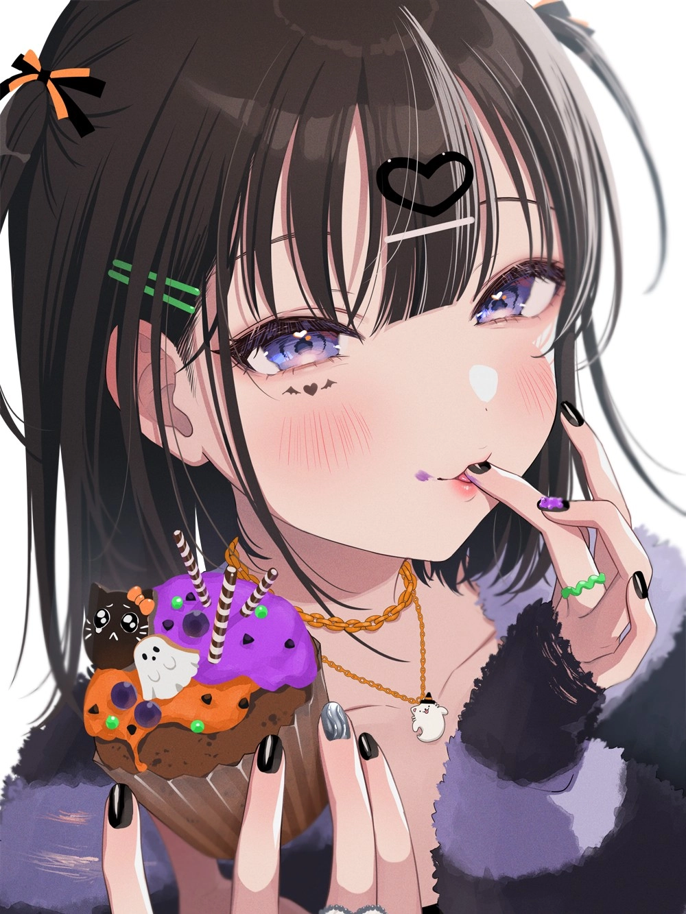 hình anime halloween cute