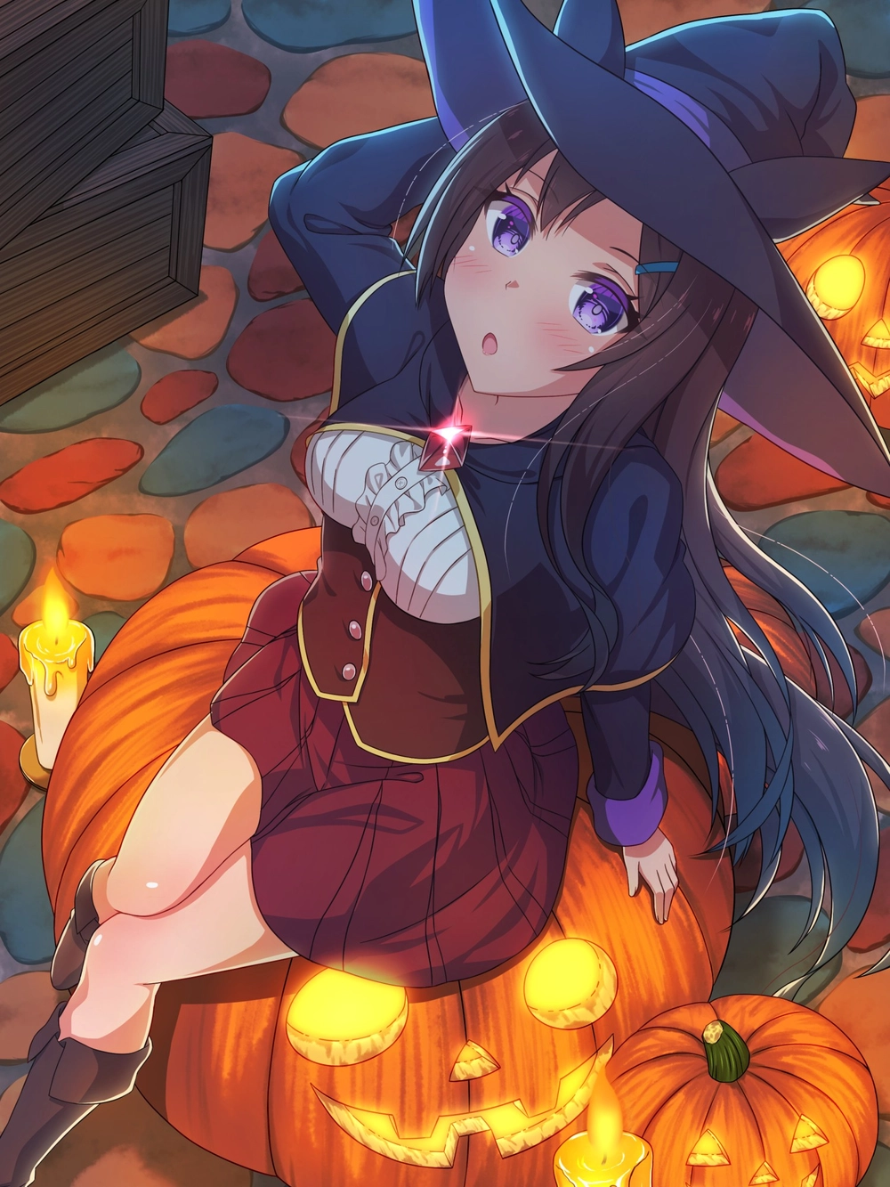 hình halloween anime đáng yêu