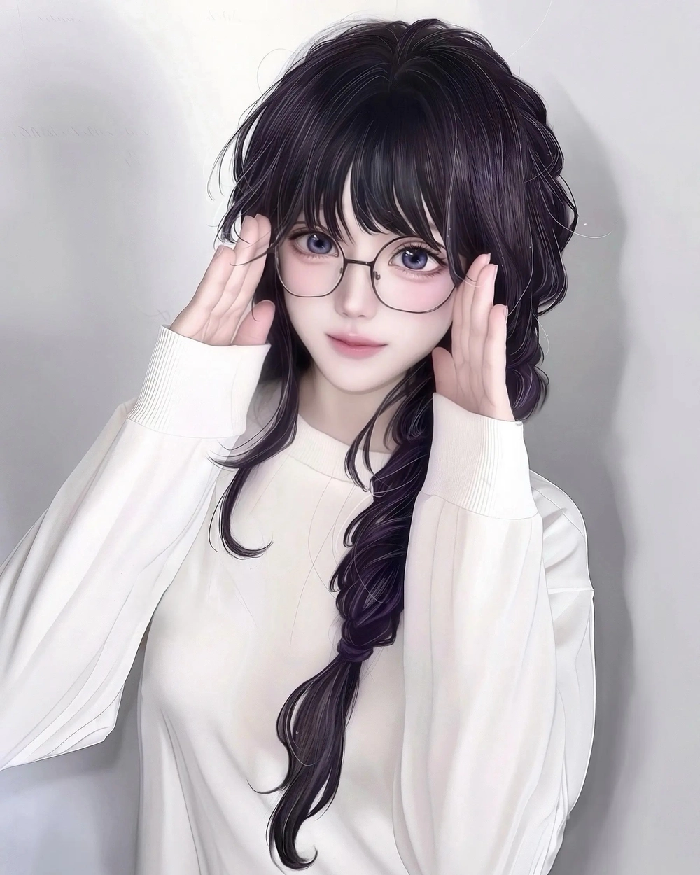 waguri kaoruko cosplay wallpaper 4k