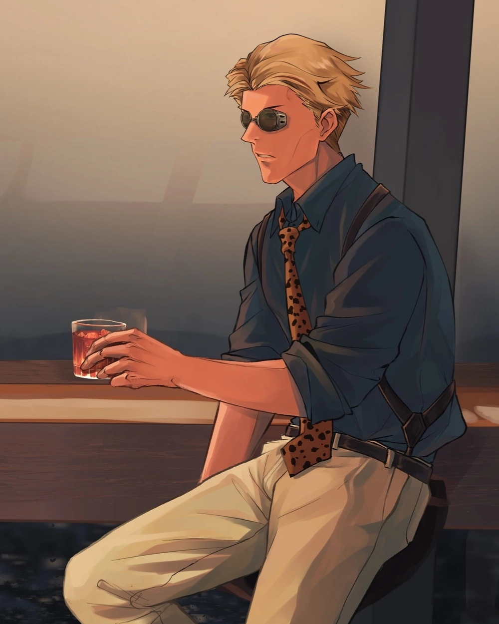 fanart kento nanami nghệ thuật